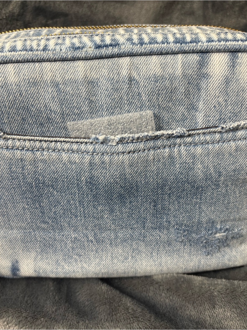 Coach Carey Crossbody Bag in Loved Denim CEK67 - Picture 3 of 4